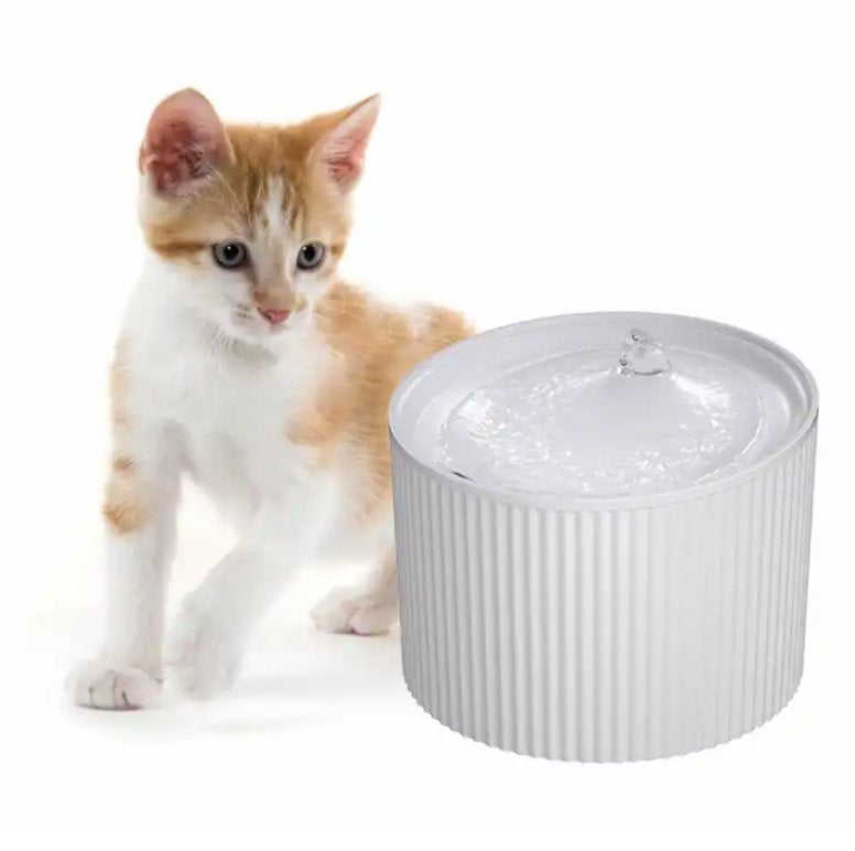 PAPIFEED Smart Pet Water fountain Automatic Cat dog water hygienic dispenser 2L full filtration For Home Pets - BAS Kuwait Bab Al Saif Standard Standard 