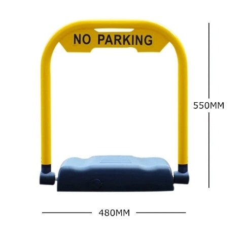 Parking Barrier with remote control Heavy Duty 55 x 48 cm - BAS Kuwait Bab Al Saif Standard With Fitting 