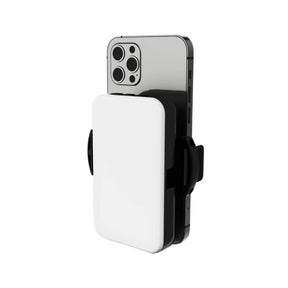 Phone Light, Selfie Light for iPhone, High Power Rechargeable RGB Light for Video Recording - BAS Kuwait Bab Al Saif White Standard 