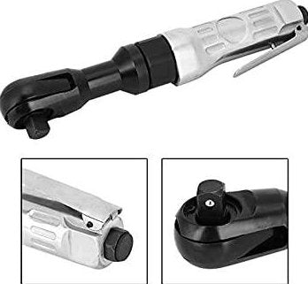 Pneumatic / Air Ratchet Wrench 1/2" - BAS Kuwait Bab Al Saif Metal Black 1/2" 