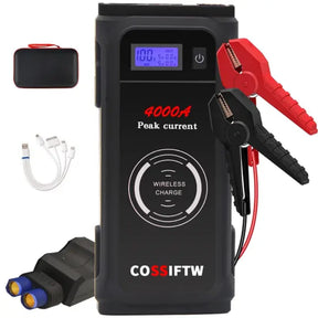 Portable Car Jump Starter 4000A (8 cylinder Car) - BAS kuwait Bab Al Saif Standard Standard 