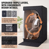 Portable Electric Sauna Machine 1200W - BAS Kuwait Bab Al Saif 