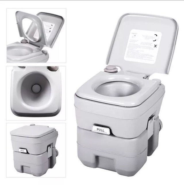 Portable Toilet For Camping, Elderly , small children - BAS kuwait Bab Al Saif Standard Standard 