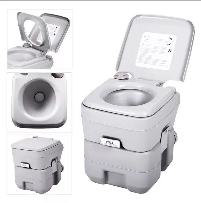Portable Toilet For Camping, Elderly , small children - BAS kuwait Bab Al Saif Standard Standard 