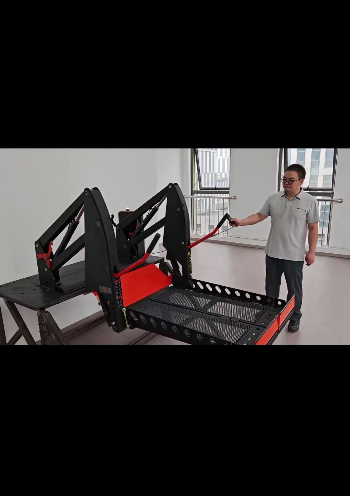 Automatic Electric Lift Foldable for Wheelchair Users or Disabled – Fits Cars, Vans & Stairs - BAS Kuwait
