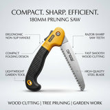 Pruning Saw High Quality Wood Cutting 180mm DINGQI BRAND - BAS Kuwait Bab Al Saif 