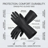 PVC Gloves 100G Dingqi Brand - BAS Kuwait Bab Al Saif 