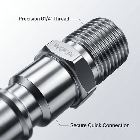 Quick Coupler MALE (European type) Wokin Brand - BAS Kuwait Bab Al Saif 