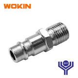 Quick Coupler MALE (European type) Wokin Brand - BAS Kuwait Bab Al Saif Standard G1/4″ Male Thread 