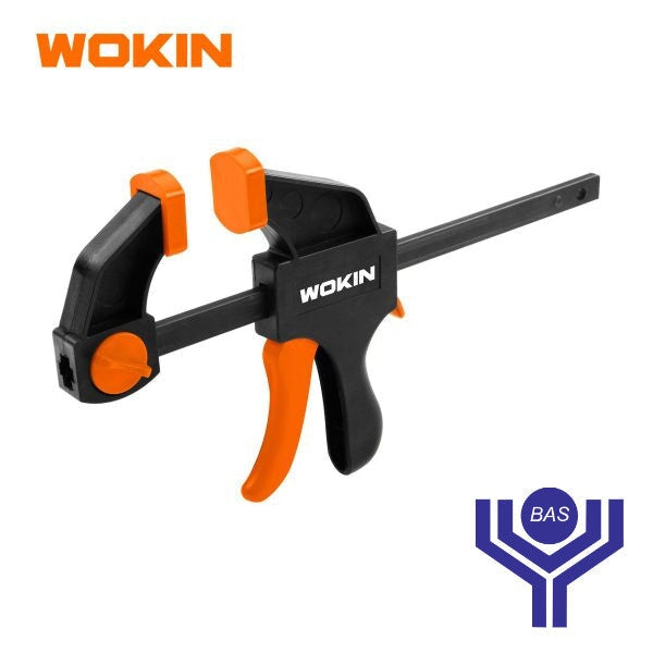 Quick Ratchet Bar Clamp Wokin Brand - BAS Kuwait Bab Al Saif Standard 12" 