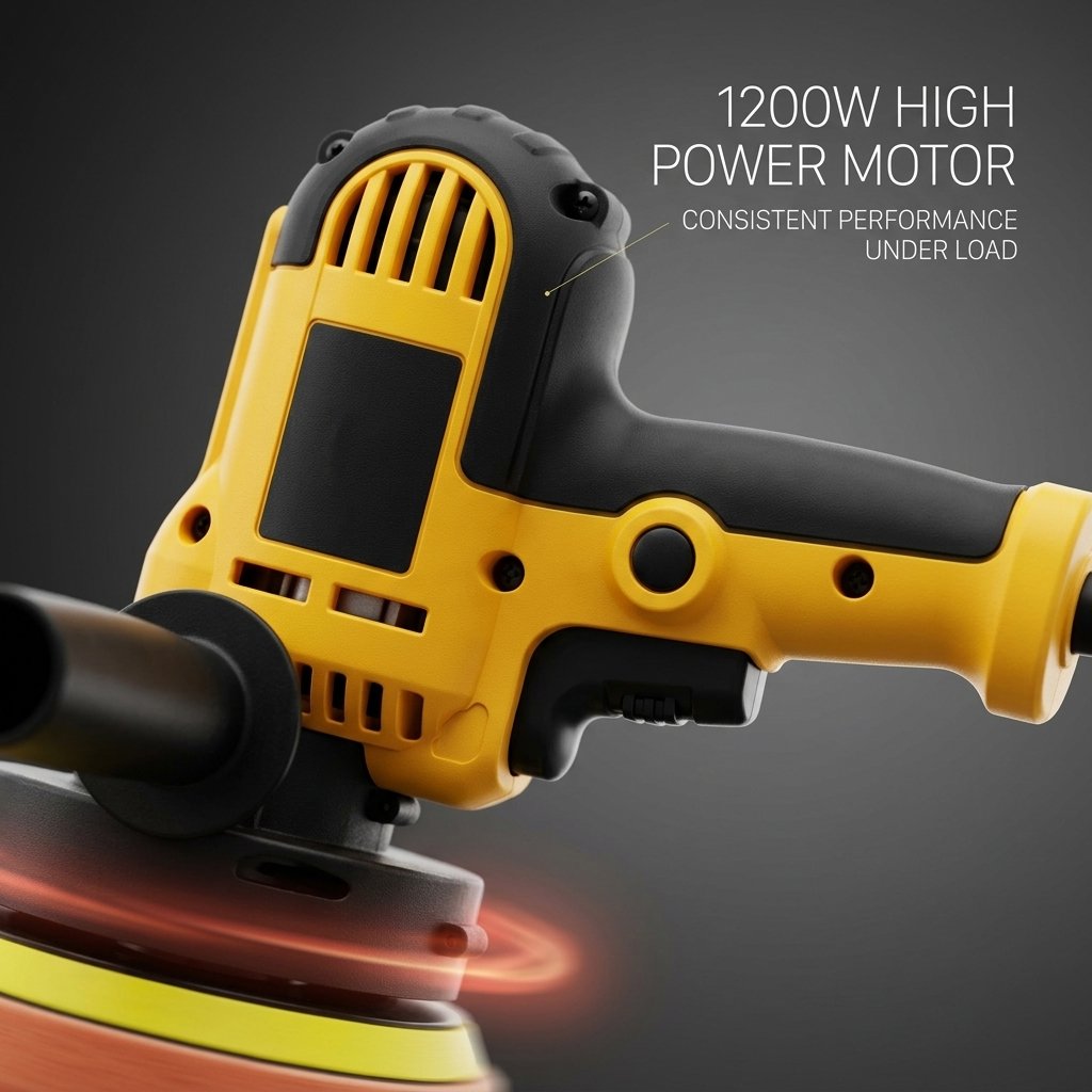 Random Orbital Sander Boss 1200W Brand - BAS Kuwait Bab Al Saif 
