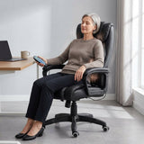 Reclining Office Chair with 7 points Massage function - BAS Kuwait Bab Al Saif 