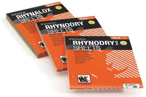 RhynoWood Indasa Sand Paper sheets, abrasive red sanding paper for wood (rhynodry) - BAS kuwait Indasa Standard P100 