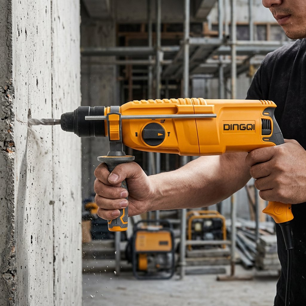 Rotary Hammer 800W Dingqi Brand - BAS Kuwait Bab Al Saif 