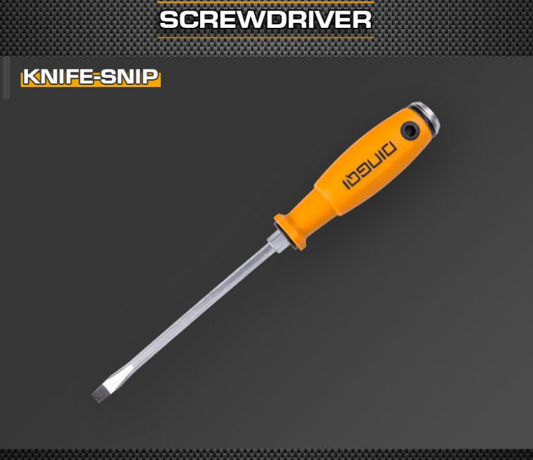 Screwdriver Head Retractable Mini Slotted Phillips Magnetic Slot 6" DINGQI BRAND - BAS Kuwait Bab Al Saif Standard Standard 