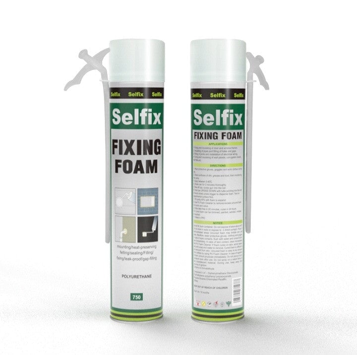 Selfix Pu Foam polyurethane spray foam - BAS Kuwait Selfix Standard 750 Ml 