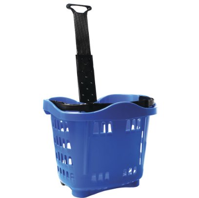 Shopping Hand Basket Trolley 55L - BAS Kuwait Bab Al Saif Standard 530 X 380 X 430Mm 