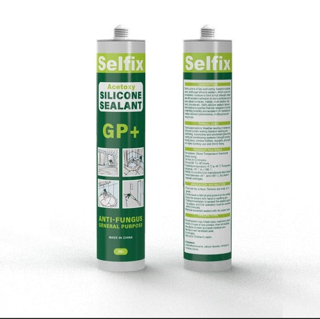 Silicone sealant (Anti fungal) general purpose - BAS Kuwait Selfix White 280 Ml 
