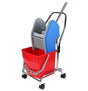Single Bucket Cleaning Trolley - BAS Kuwait Bab Al Saif Red 30L 
