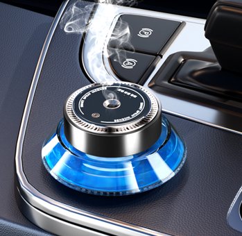 Smart Air Fresheners for Car / Automatic Start Fragrance humidifier / Pure Oil diffuser Aromatherapy Glass type [3] - BAS Kuwait Bab Al Saif Standard Standard 