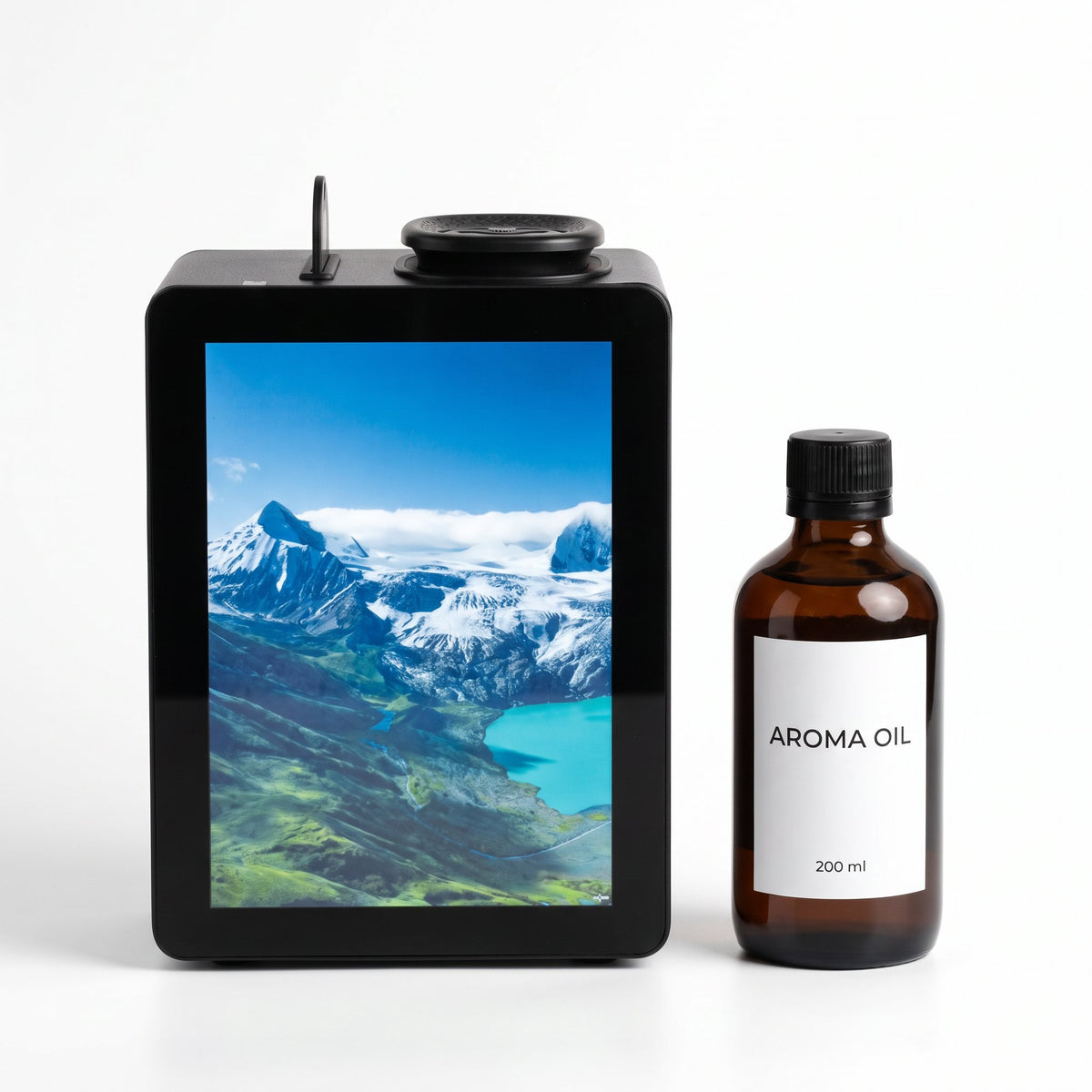 Smart Aroma Diffuser 150m2 + 100ml Oil - BAS Kuwait Bab Al Saif 