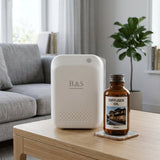 Smart Aroma Diffuser 150ml + Diffuser Oil 200ml Bundle - BAS Kuwait Bab Al Saif Diffuser 150ml + Diffuser oil 200ml 