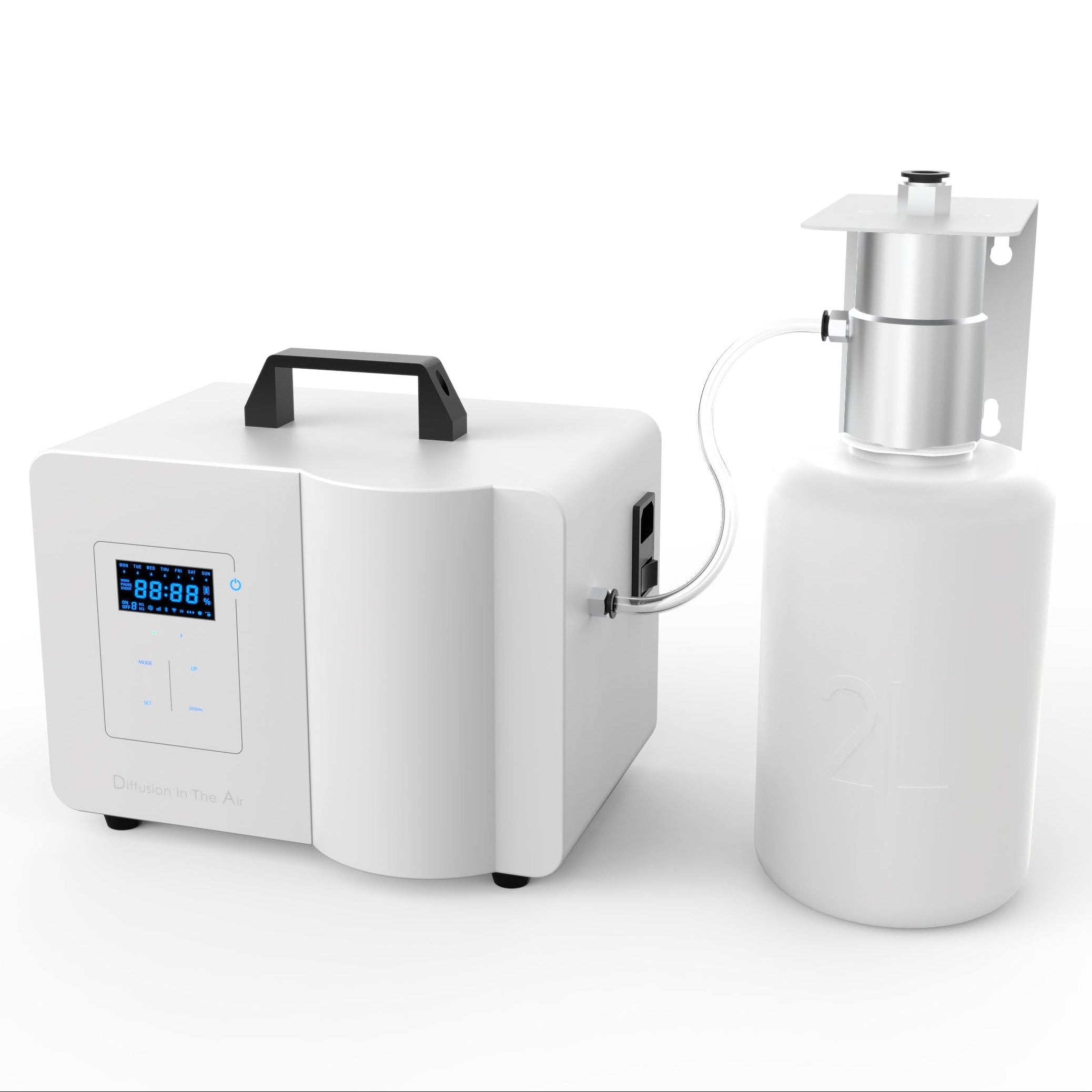 Smart Aroma Diffuser 2000ml WiFi App Control – 2000m² Coverage - BAS Kuwait Bab Al Saif 2000ml & 2000m2 