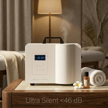 Smart Aroma Diffuser 2000ml WiFi App Control – 2000m² Coverage - BAS Kuwait Bab Al Saif 