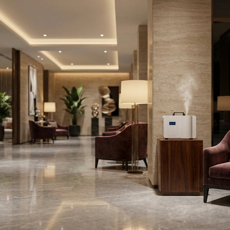 Smart Aroma Diffuser 2000ml WiFi App Control – 2000m² Coverage - BAS Kuwait Bab Al Saif 
