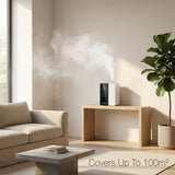 Smart Aroma Diffuser 200ml WiFi App Control – 100m² Coverage - BAS Kuwait Bab Al Saif 