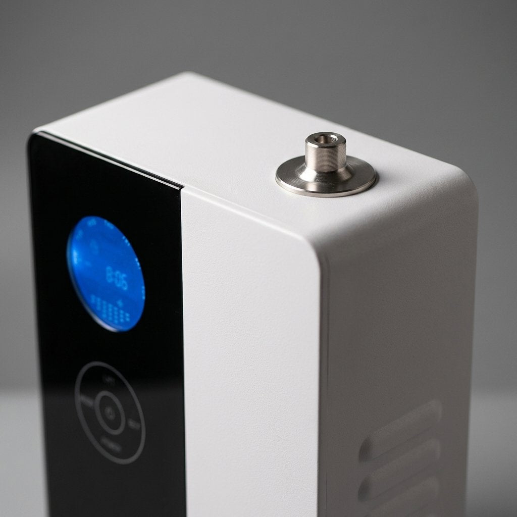 Smart Aroma Diffuser 200ml WiFi App Control – 100m² Coverage - BAS Kuwait Bab Al Saif 