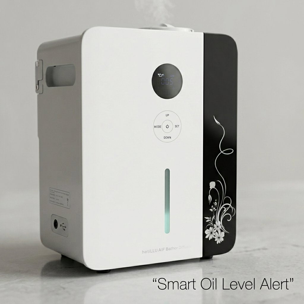 Smart Aroma Diffuser WiFi App Control | 800ml & 1000ml - BAS Kuwait Bab Al Saif 