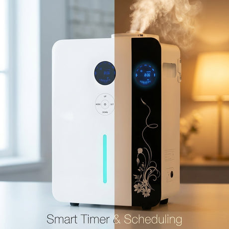 Smart Aroma Diffuser WiFi App Control | 800ml & 1000ml - BAS Kuwait Bab Al Saif 