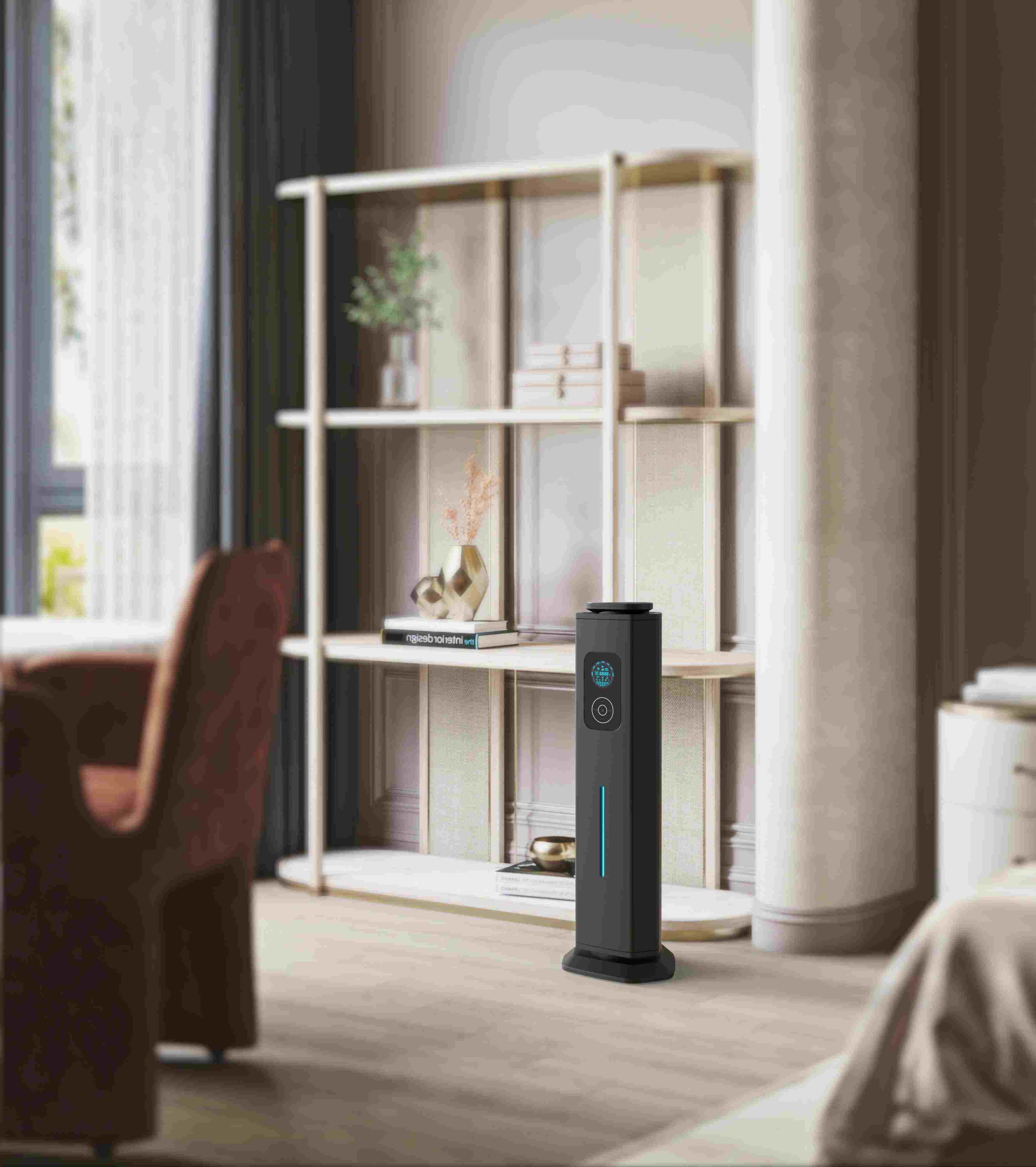Smart Aroma Oil Scent Diffuser Large 800ml Electric – Waterless Essential Oil Air Diffuser for home, Office, Hotel - BAS Kuwait Bab Al Saif 