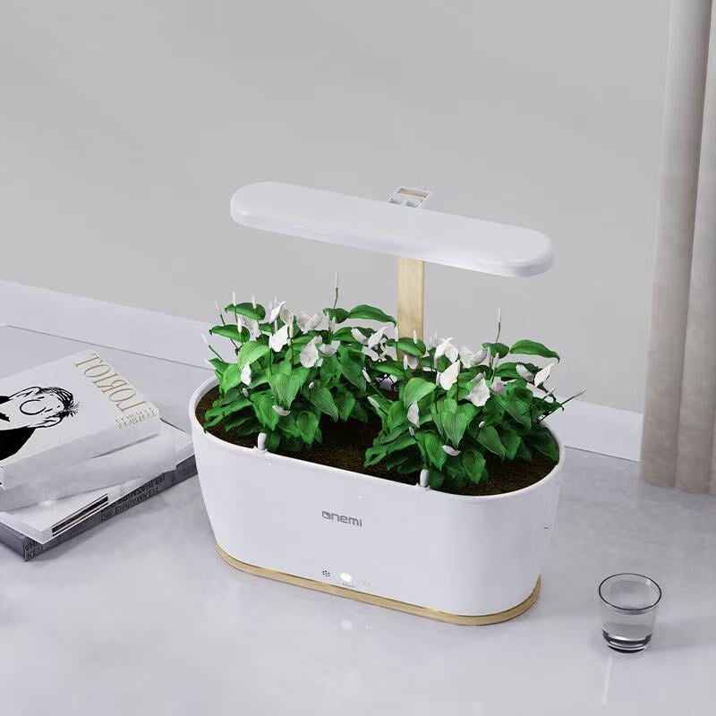 Smart Indoor Plant Pot Self Watering with App & Bluetooth Control – Automatic Indoor Planting System App Controlled - BAS Kuwait Bab Al Saif 