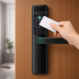 Smart Lock F11s - Keyless Entry - Fingerprint, Pass code, key card, Mobile App (Wifi ) - BAS Kuwait Bab Al Saif 