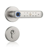 Smart Lock f22 - Keyless Entry - Fingerprint, Pass code, key card, Mobile App - BAS Kuwait Bab Al Saif 