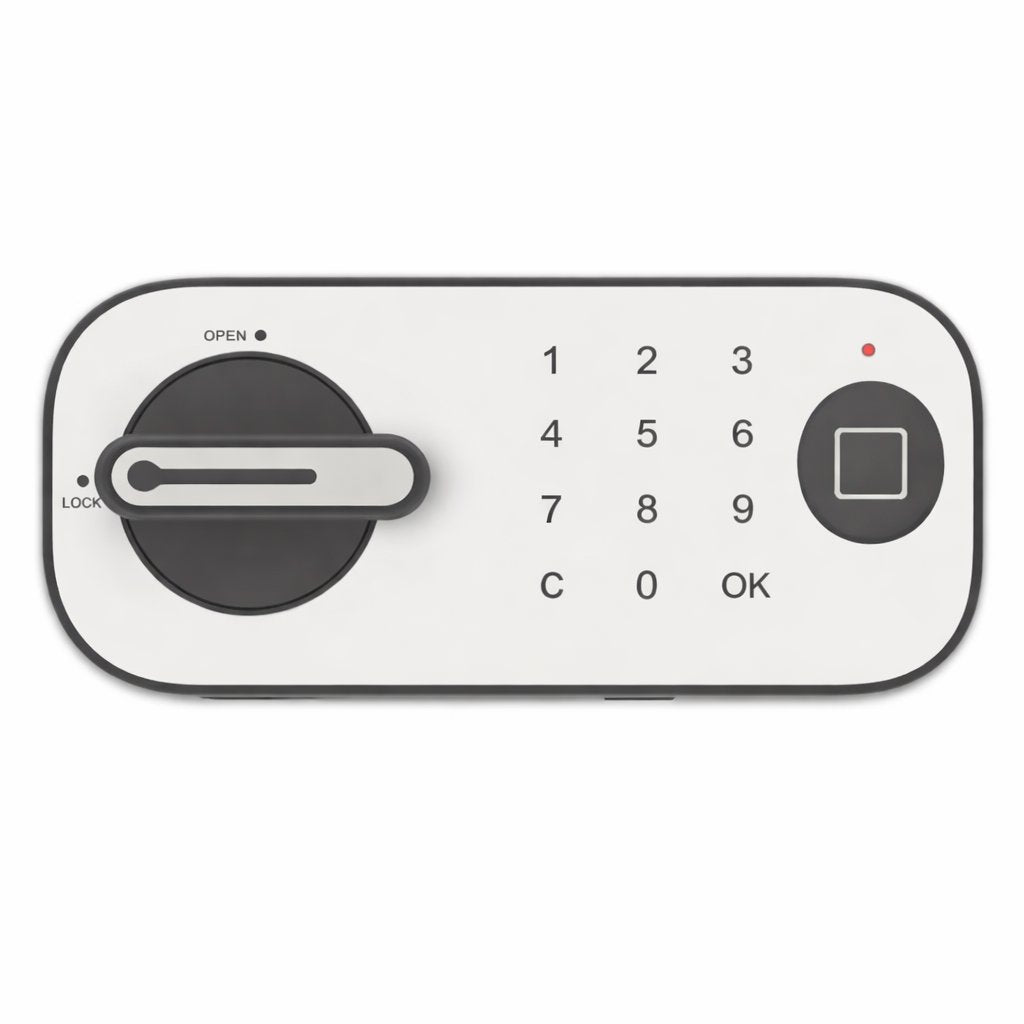Smart Lock For Steel Cabinet With Password And Fingerprint - BAS Kuwait Bab Al Saif 