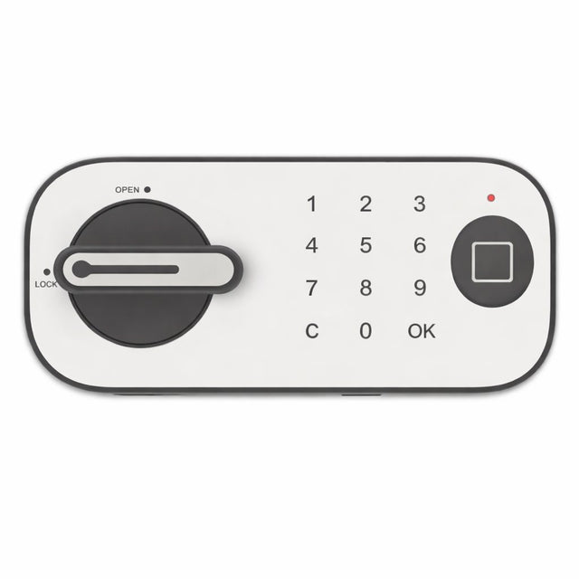 Smart Lock For Steel Cabinet With Password And Fingerprint - BAS Kuwait Bab Al Saif 
