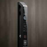 Smart Lock J04 - Keyless Entry - Face Recognition, Fingerprint, Pass code, key card, Mobile App (Wifi) Rechargeable Battery - BAS Kuwait Bab Al Saif 