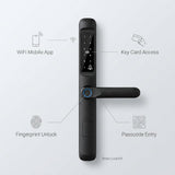 Smart Lock K9 - Keyless Entry - Fingerprint, Pass code, key card, Mobile App (Wifi) - BAS Kuwait Bab Al Saif 