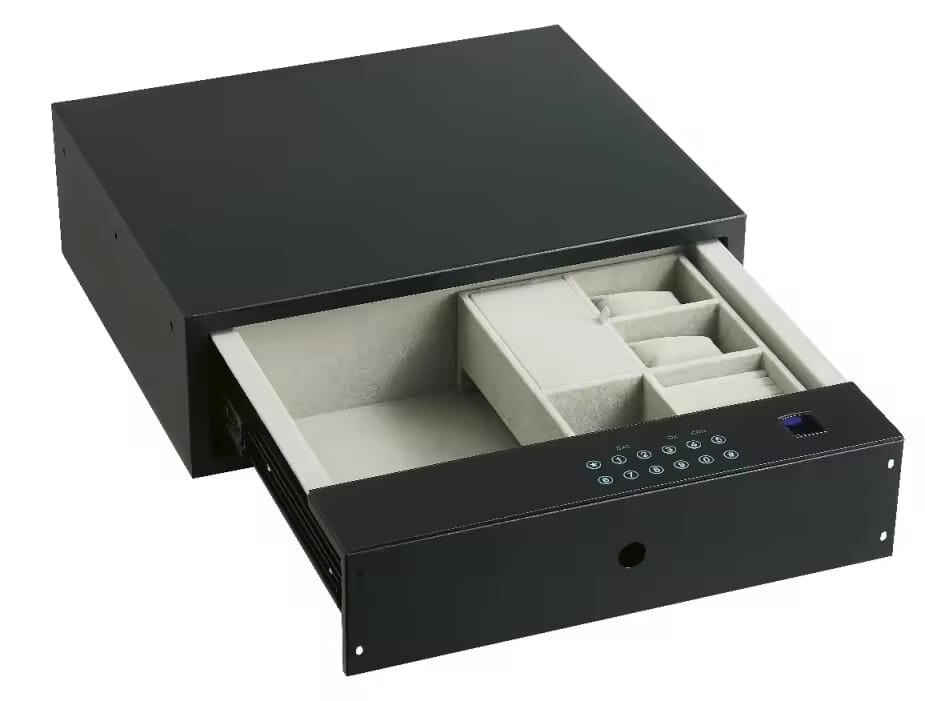Smart Safe Drawer - Keyless - Fingerprint & Password - BAS Kuwait Bab Al Saif 