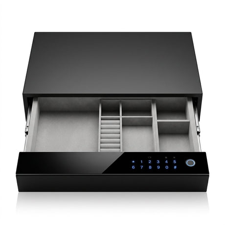 Smart Safe Drawer - Keyless - Fingerprint & Password - BAS Kuwait Bab Al Saif 