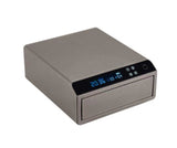 Smart Safe Locker Secure Electronic With Fingerprint And Passcode Drawer Safe - BAS Kuwait Bab Al Saif Gray 1 drawer - H 15 x W 40 x D 35 cm 