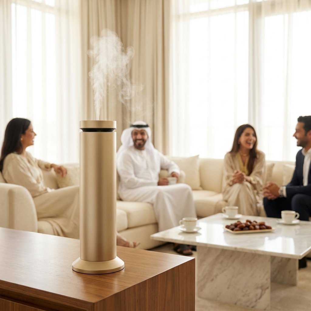 Smart Scent Aroma Diffuser 200ml Large Electric – Waterless Essential Oil - BAS Kuwait Bab Al Saif 