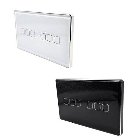 Smart Switch Wifi Touch Sensor 6 Switches I Gang - BAS Kuwait Bab Al Saif Standard Standard 