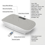 Smart Vibration Plate with Bluetooth Music LCD Screen - BAS Kuwait Bab Al Saif 