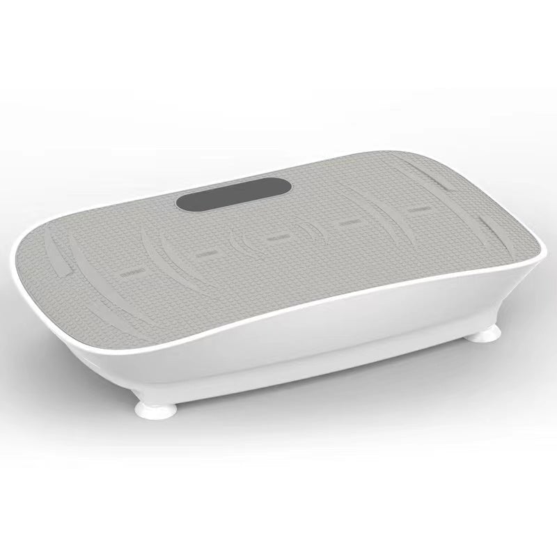 Smart Vibration Plate with Bluetooth Music LCD Screen - BAS Kuwait Bab Al Saif White 