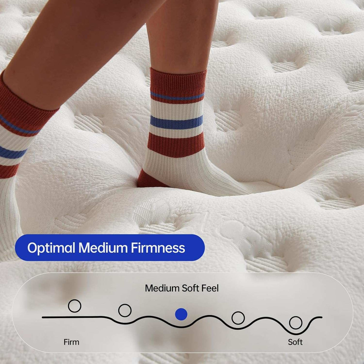 Spring Mattress Double sided I Natural Latex Memory Foam Orthopedic - BAS Kuwait Bab Al Saif 