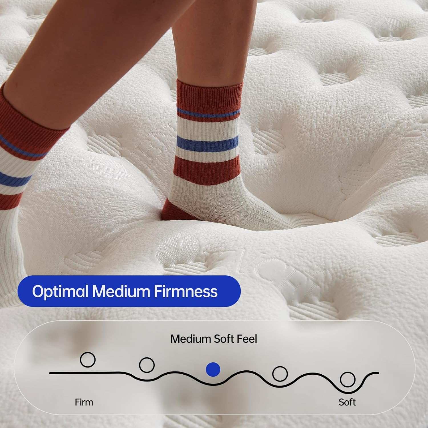 Spring Mattress Double sided I Natural Latex Memory Foam Orthopedic - BAS Kuwait Bab Al Saif 